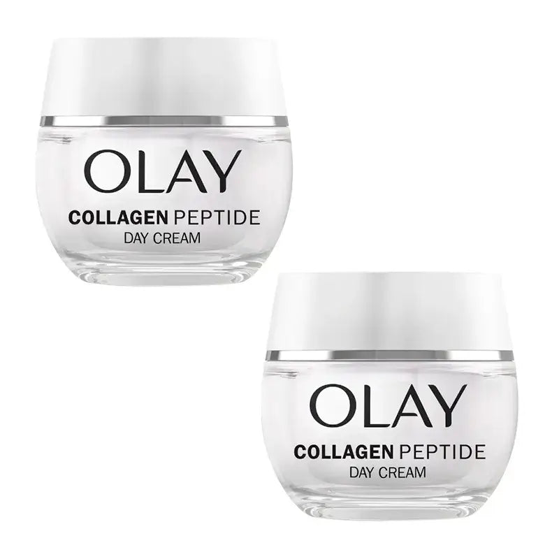 Olay Collagen Peptides 24H Crema De Día, pack 2 x 50Ml
