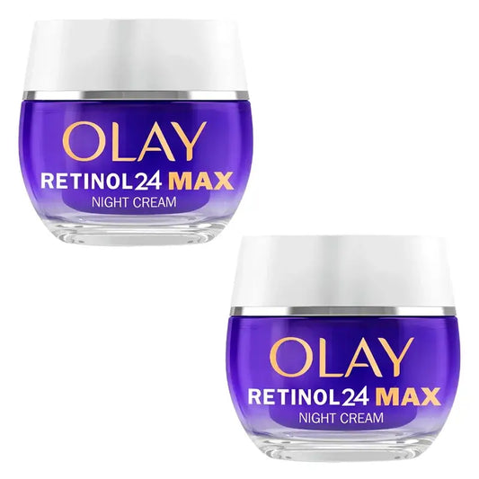 Olay Retinol Max Crema De Noche, pack 2 x 50Ml