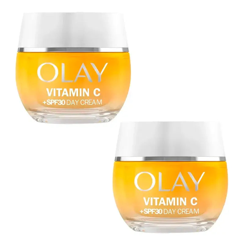 Olay Vitamin C Crema De Día Spf30, pack 2 x 50Ml