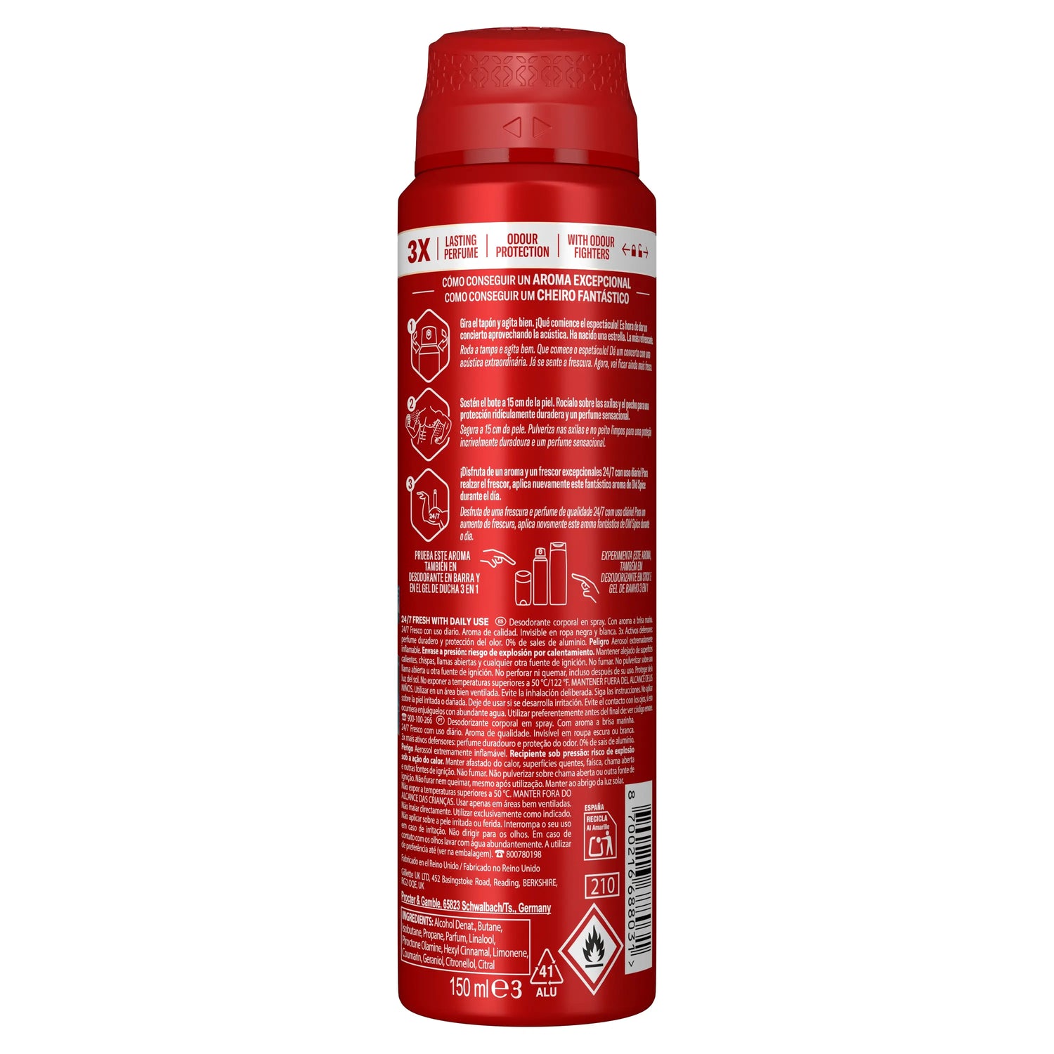 DEO Spray Deep Sea 150ml