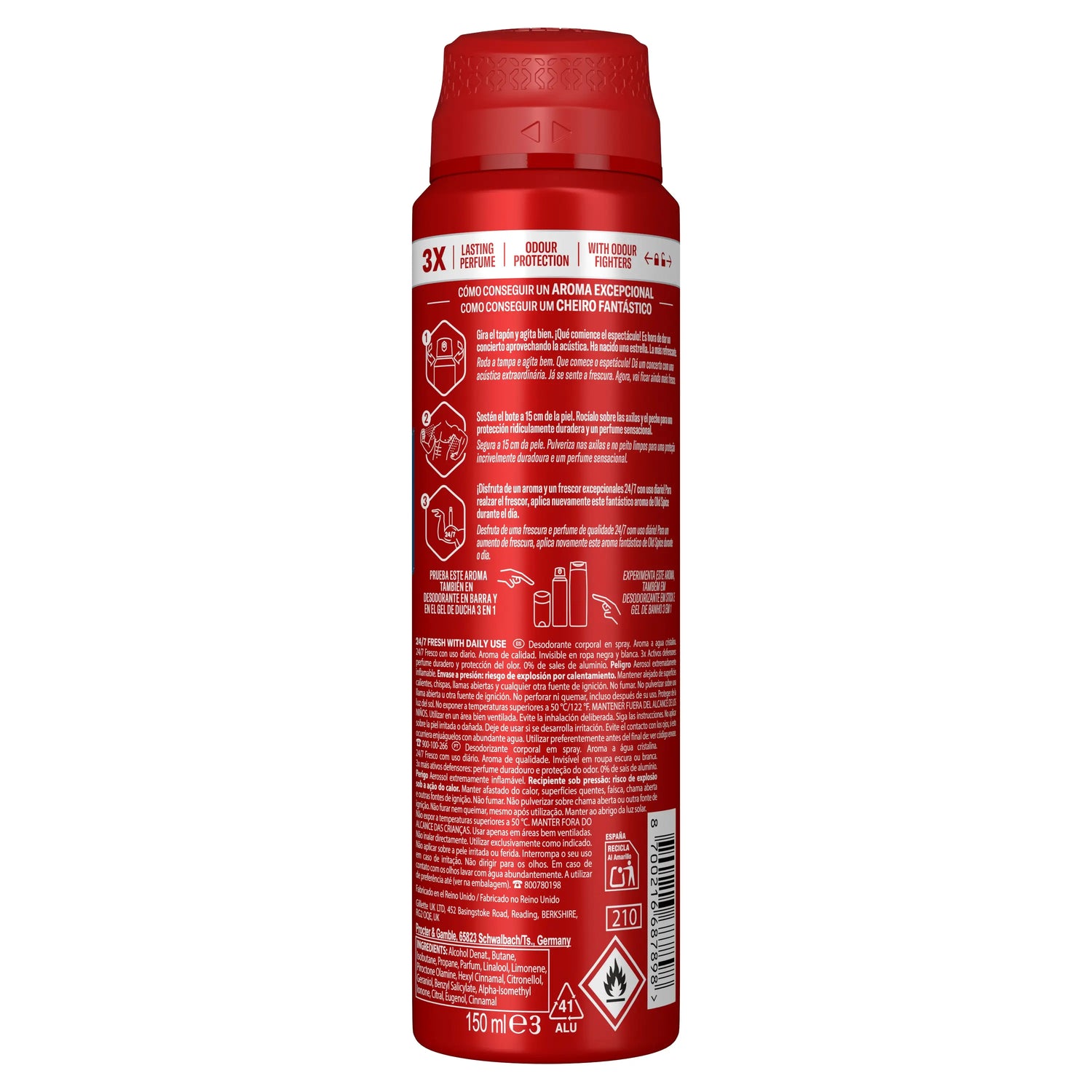 DEO Spray Whitewater 150ml