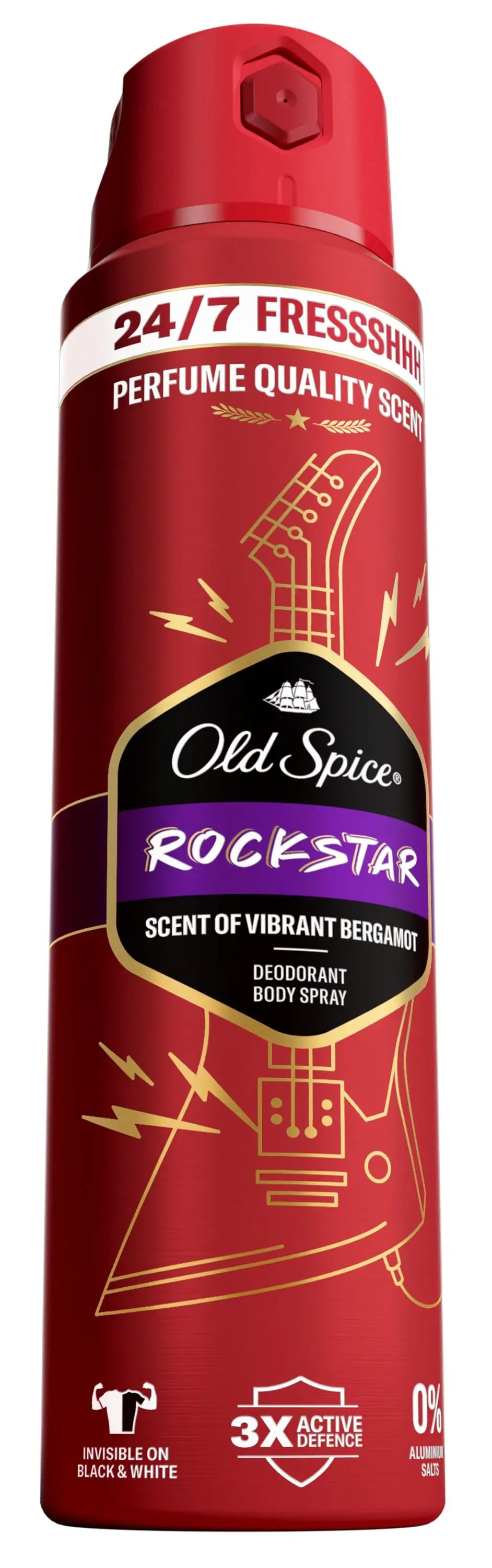 Old Spice Old Spice Rockstar Desodorante En Spray, 150 ml