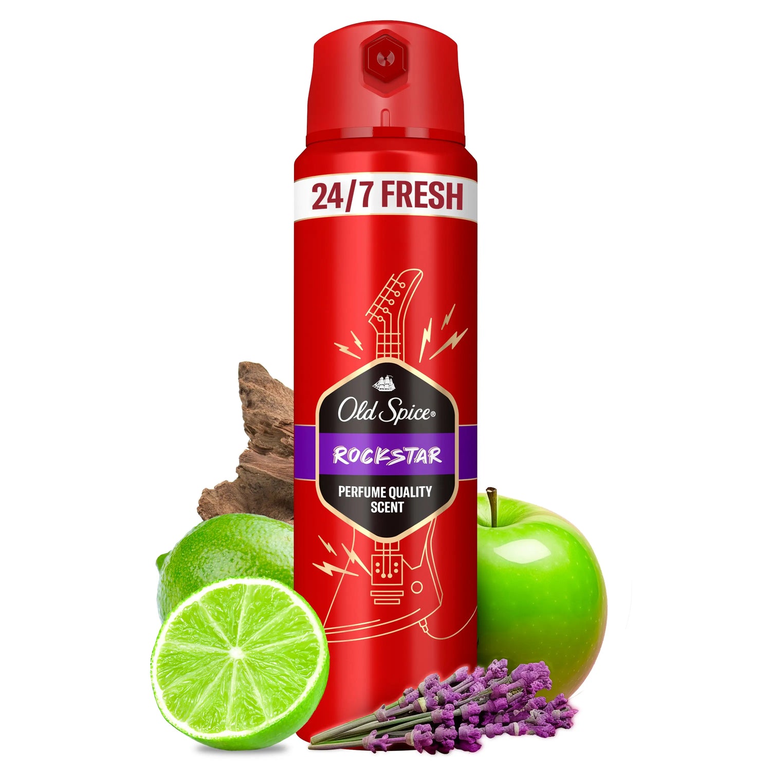 Old Spice Old Spice Rockstar Desodorante En Spray, 150 ml