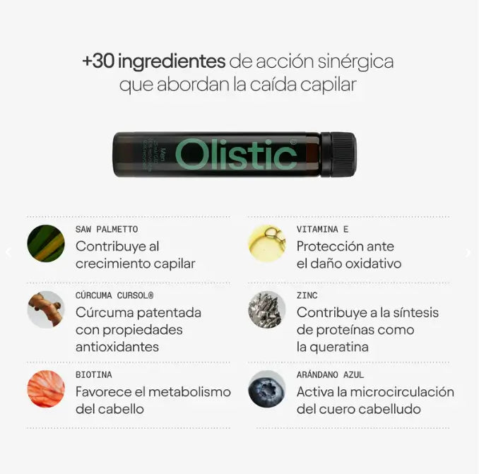 Olistic Night Booster + Olistic For Men 28 Dosis de 25 ml