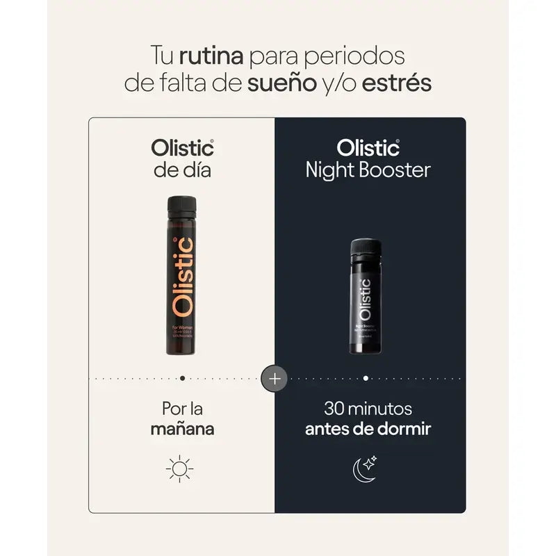 Olistic Night Booster + Olistic For Women, 28 Dosis de 25 ml