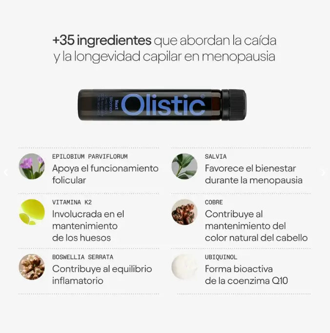 Olistic Night Booster + Olistic Next Women 28 Viales de 25 Ml