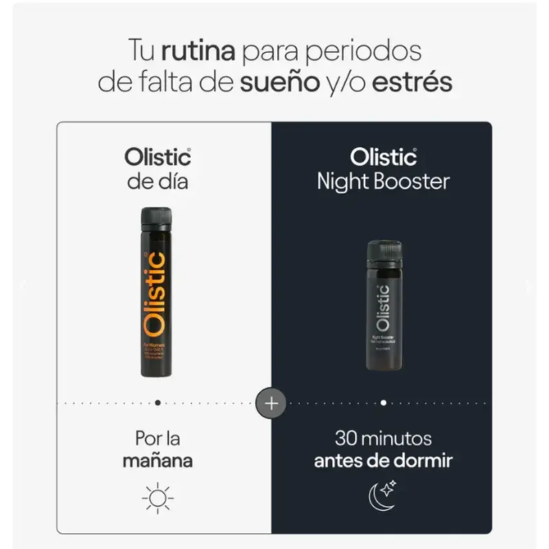 Olistic Night Booster, Pack 3 x 28X15ML
