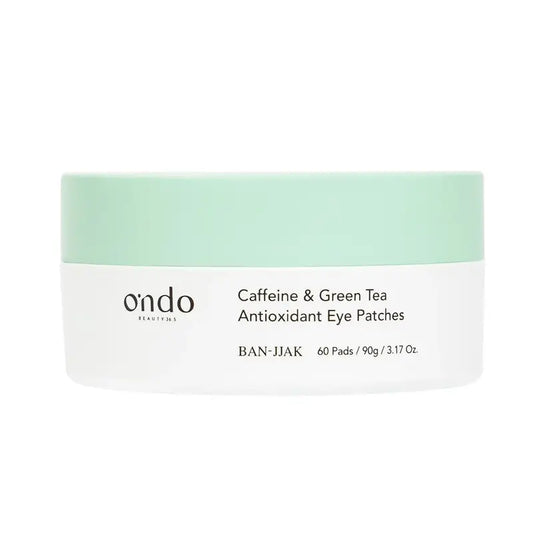 Ondo Beauty 36.5 Caffeine & Green Tea Antioxidant Parches De Ojos, 60 unidades