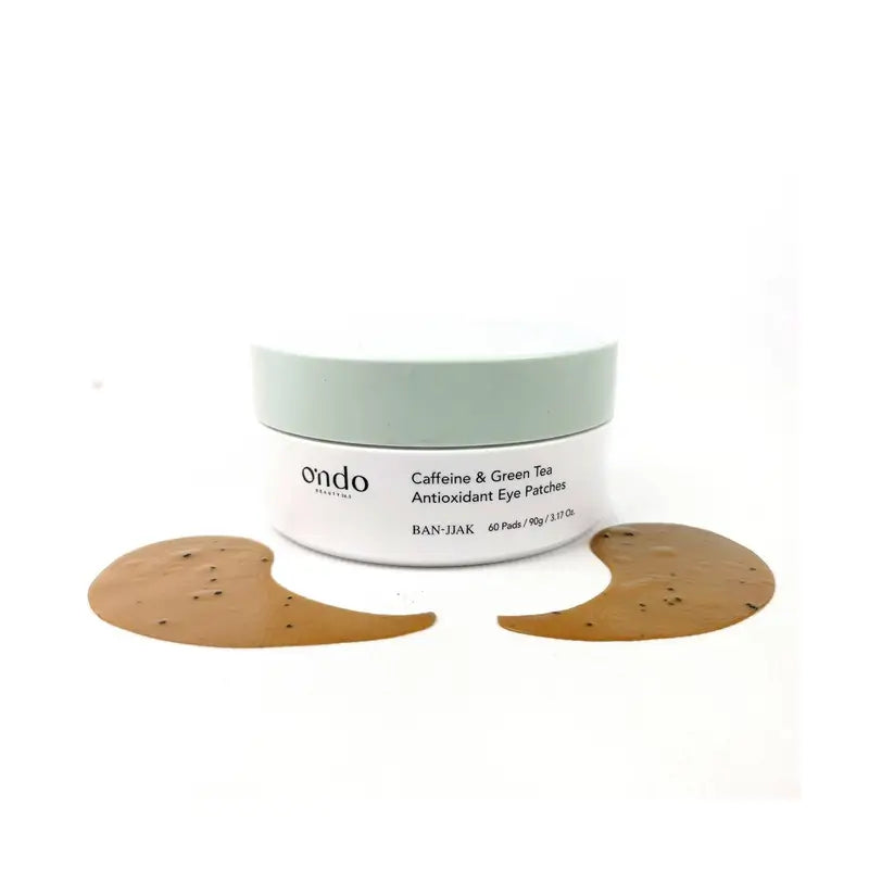Ondo Beauty 36.5 Caffeine & Green Tea Antioxidant Parches De Ojos, 60 unidades