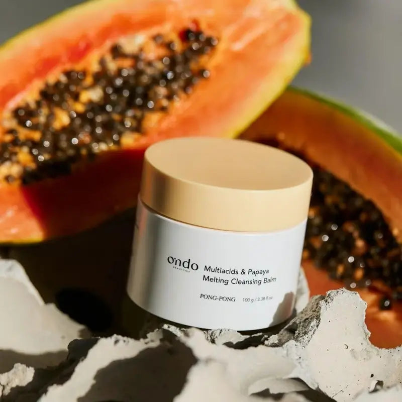 Ondo Beauty 36.5 Multiacids & Papaya Bálsamo Limpiador, 100 gr