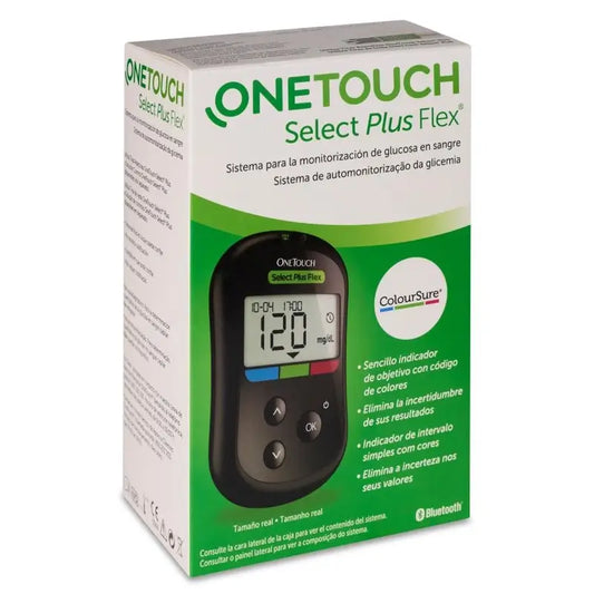 Onetouch Select Plus Flex Sistema Para Glucosa, 1 unidad
