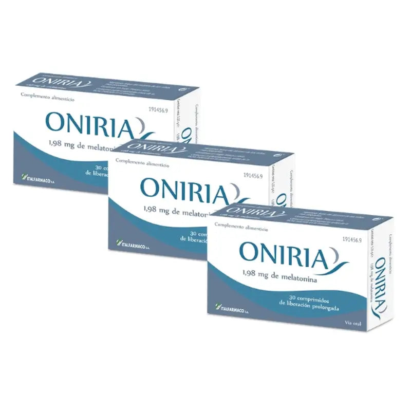 Oniria Lib Prol Nutraceutico 1,98 mg Pack 3 x 30 comprimidos