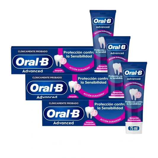 Oral-B Advanced Protección Contra La Sensibilidad, 3X75 Ml