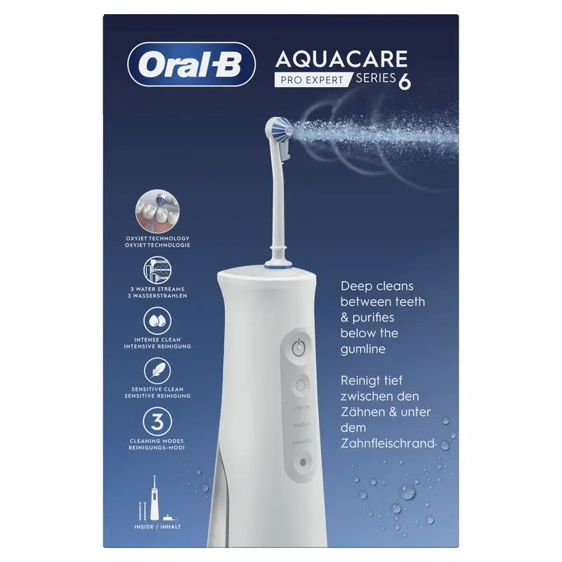 Oral-B Braun Aquacare 6 Irrigador De Agua Con Tecnología Oxyjet
