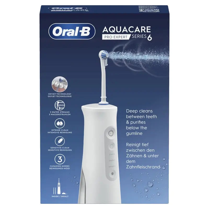 Oral-B Braun Aquacare 6 Irrigador De Agua Con Tecnología Oxyjet