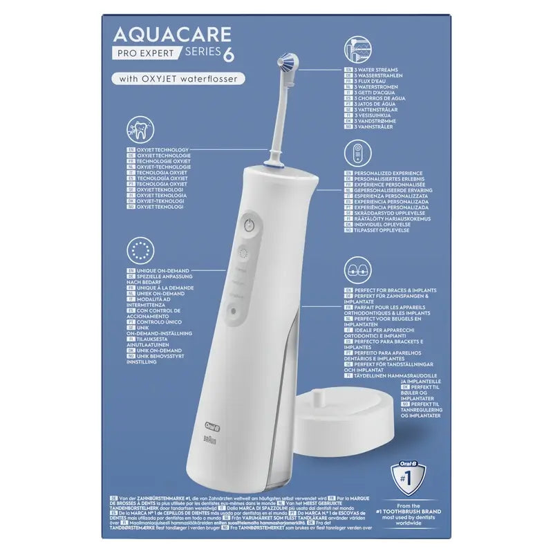 Oral-B Braun Aquacare 6 Irrigador De Agua Con Tecnología Oxyjet