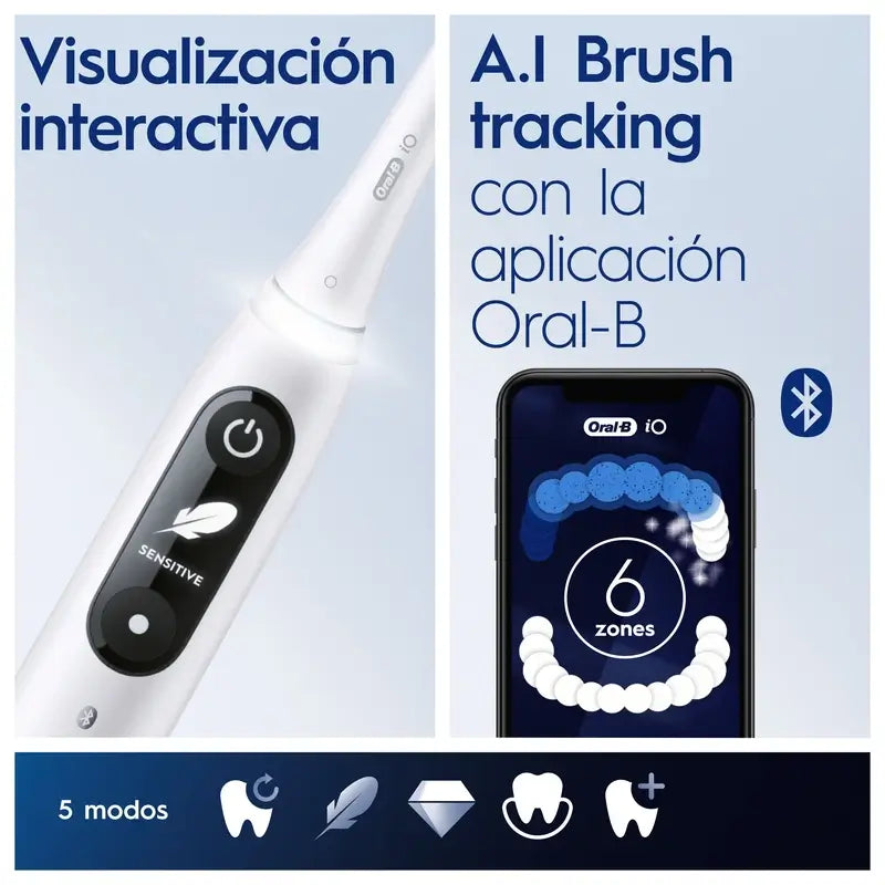 Oral-B Braun Centro Dental Con Irrigador Y Cepillo Eléctrico Oral-B Io6