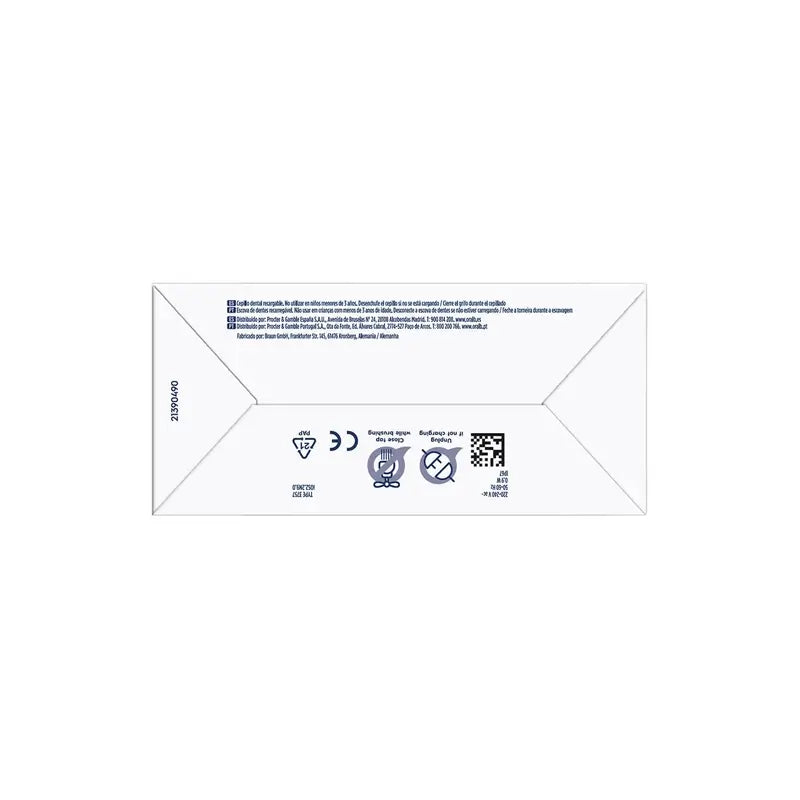 Oral B Braun Cepillo Electrico Io2 Blanco, 2 Cabez , 1 pack