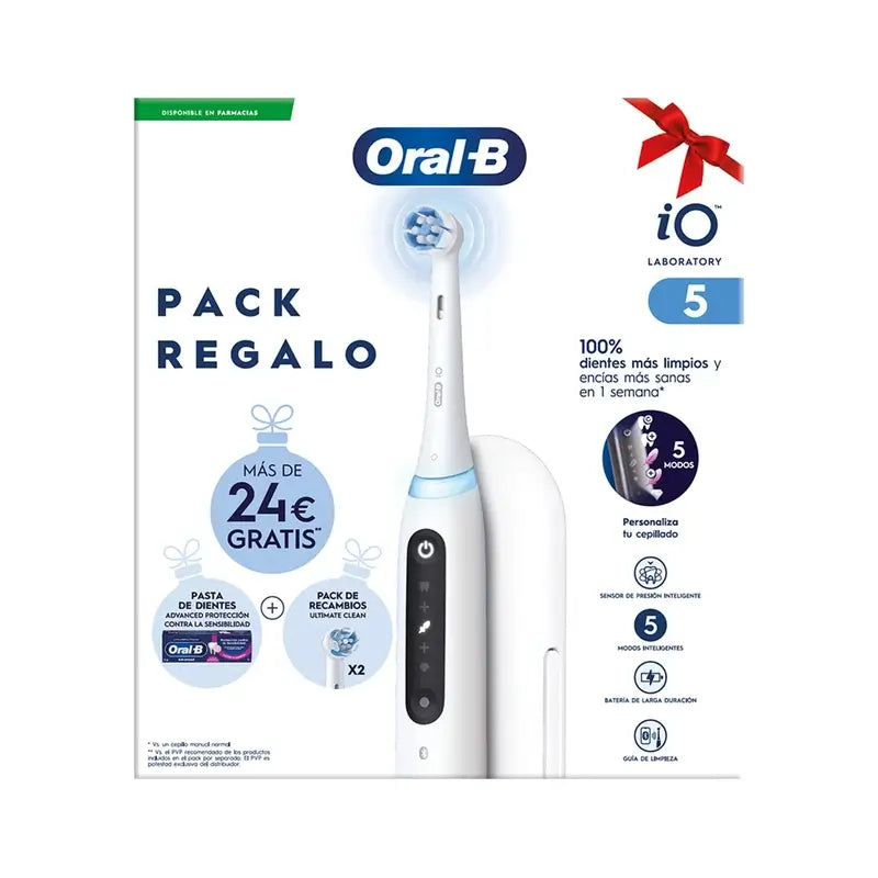 Oral B Braun Oralb Cep Elec Io5Lab Pack 2 Refills Y Pasta , 1 pack