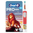 Oral-B Braun Pro Kids El Rey León Cepillo De Dientes Eléctrico Diseñado Por Braun