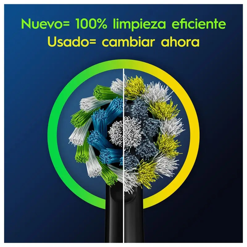 Oral-B Braun Recambio Cross Action, 4 unidades