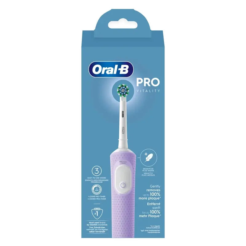 Oral-B Braun Vitality Pro Cepillo Eléctrico Morado, 1 unidades