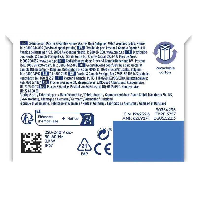 Oral-B Laboratory Professional Clean 1 Cepillo Eléctrico