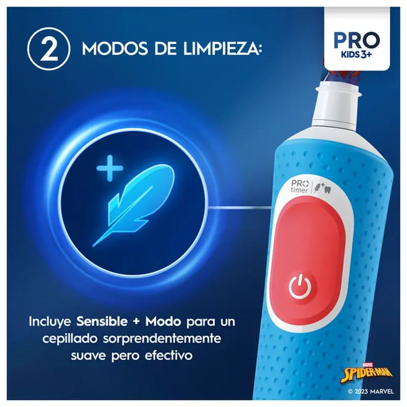 Oral-B Cepillo Recargable Vitality Kids Box Spiderman