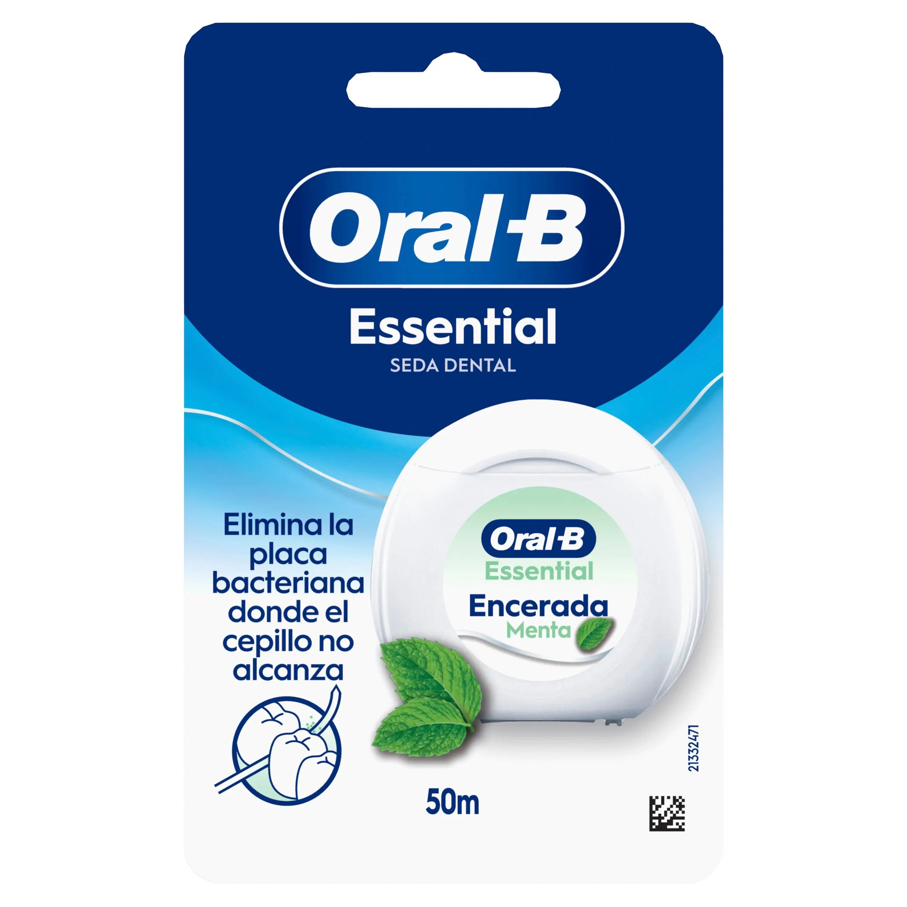 Oral-B Essencial Floss Cera/Menta 50 mt