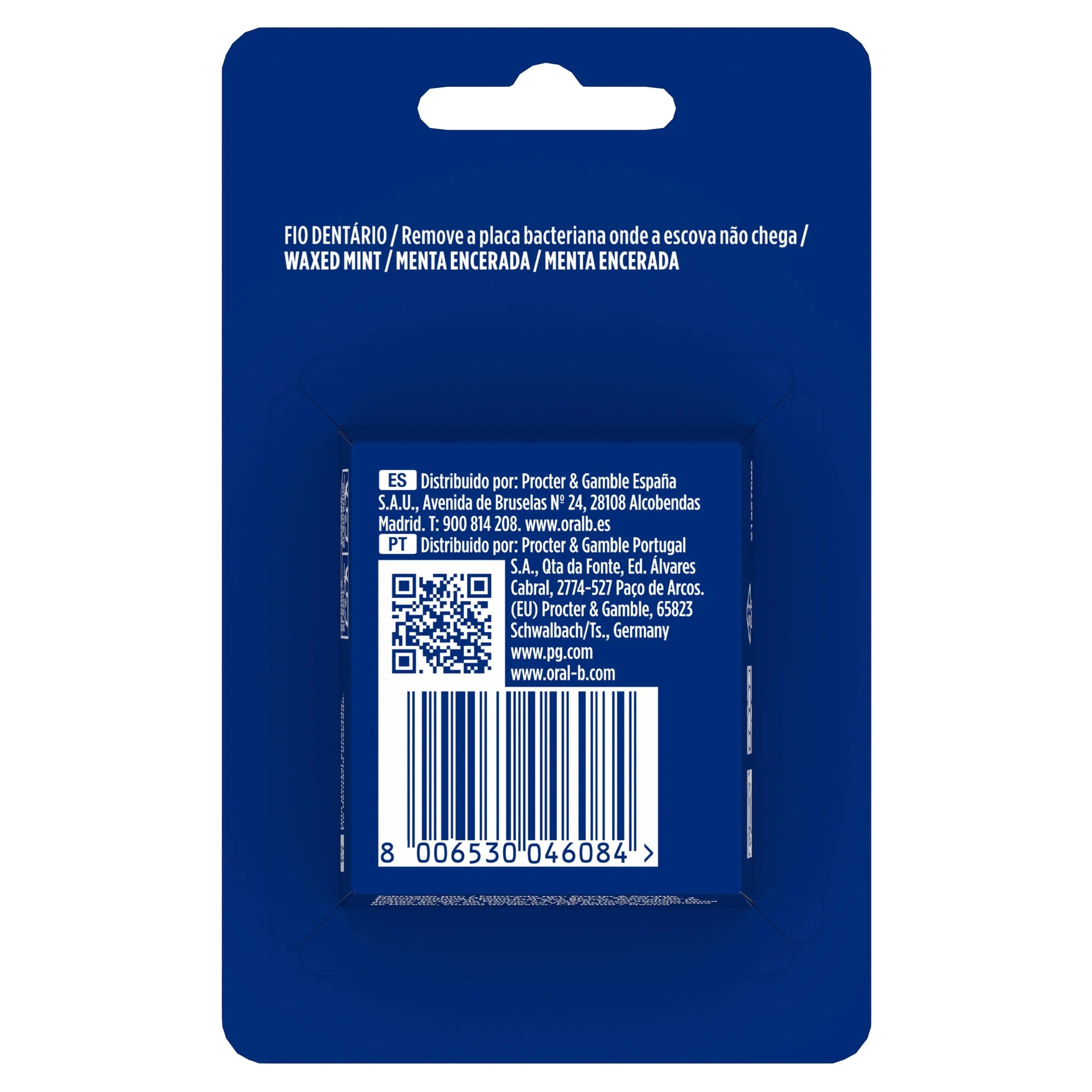 Oral-B Essencial Floss Cera/Menta 50 mt