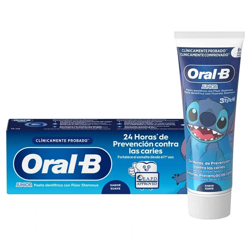 Oral-B Junior Star Wars Pasta Dentífrica 2X75 Ml, +6 Años