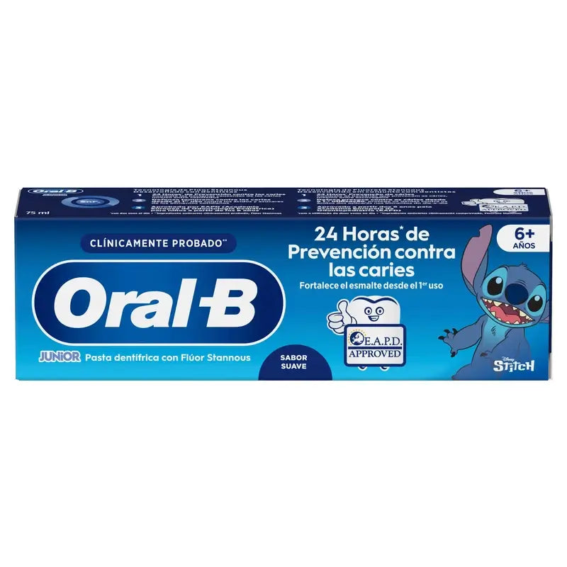Oral-B Junior Star Wars Pasta Dentífrica 2X75 Ml, +6 Años