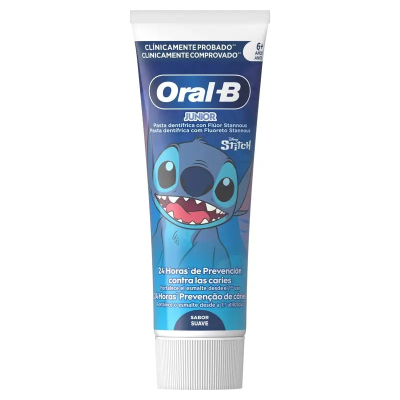 Oral-B Junior Star Wars Pasta Dentífrica 2X75 Ml, +6 Años