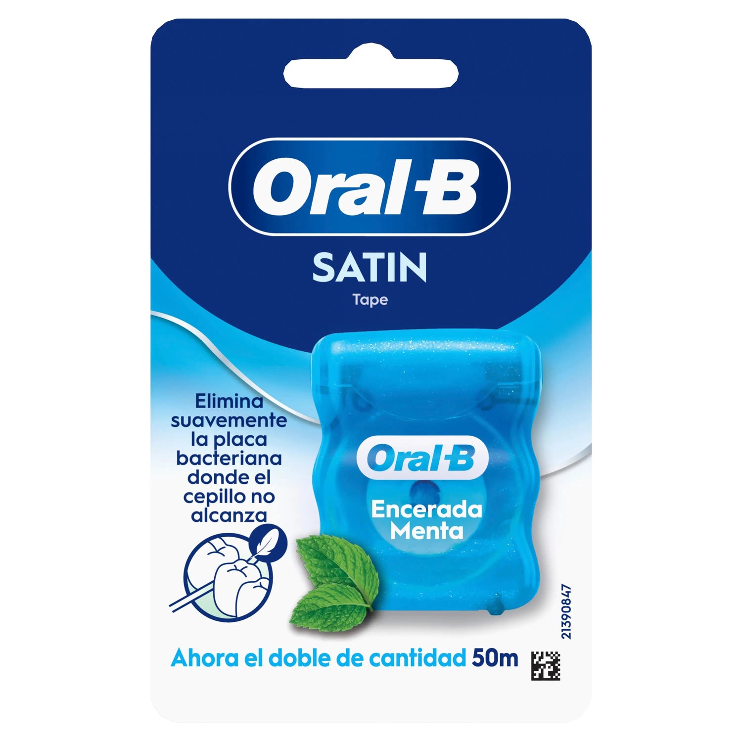 Oral-B Satin Tape Menta 50 metros