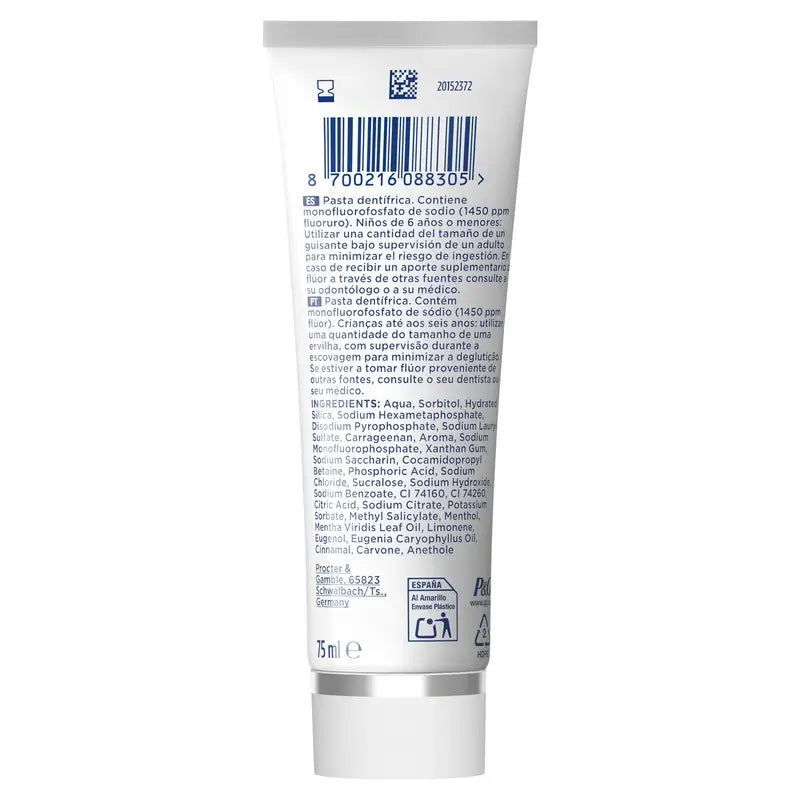 Oral-B Pasta 3Dw Blancura Radiante , 75 ml
