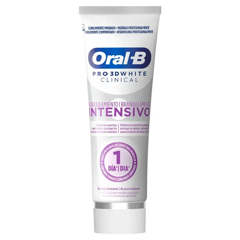 Oral-B Pasta 3Dw Blancura Radiante , 75 ml