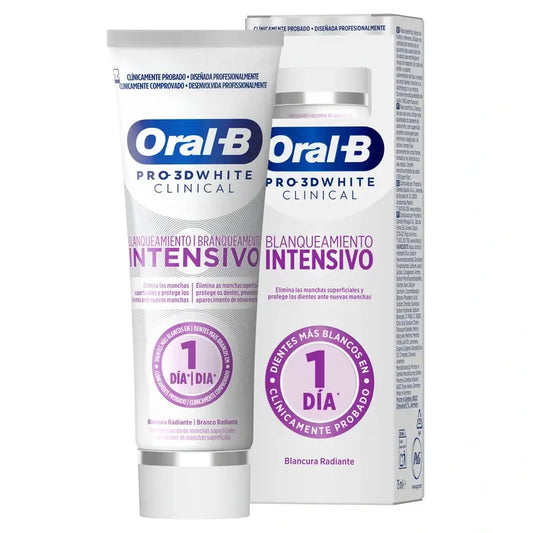 Oral-B Pasta 3Dw Blancura Radiante , 75 ml