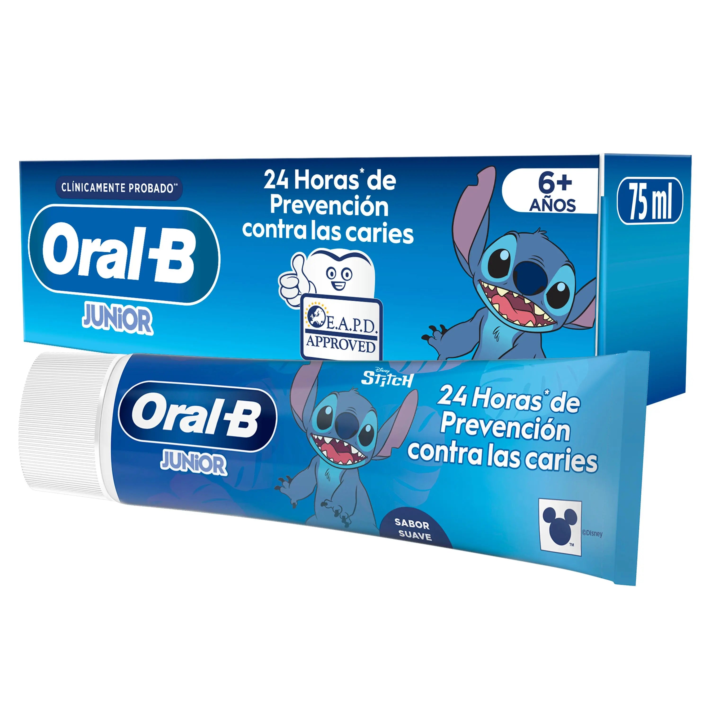 Oral-B Pro Junior Pasta Dentífrica 6 A 12 Años, 75 ml