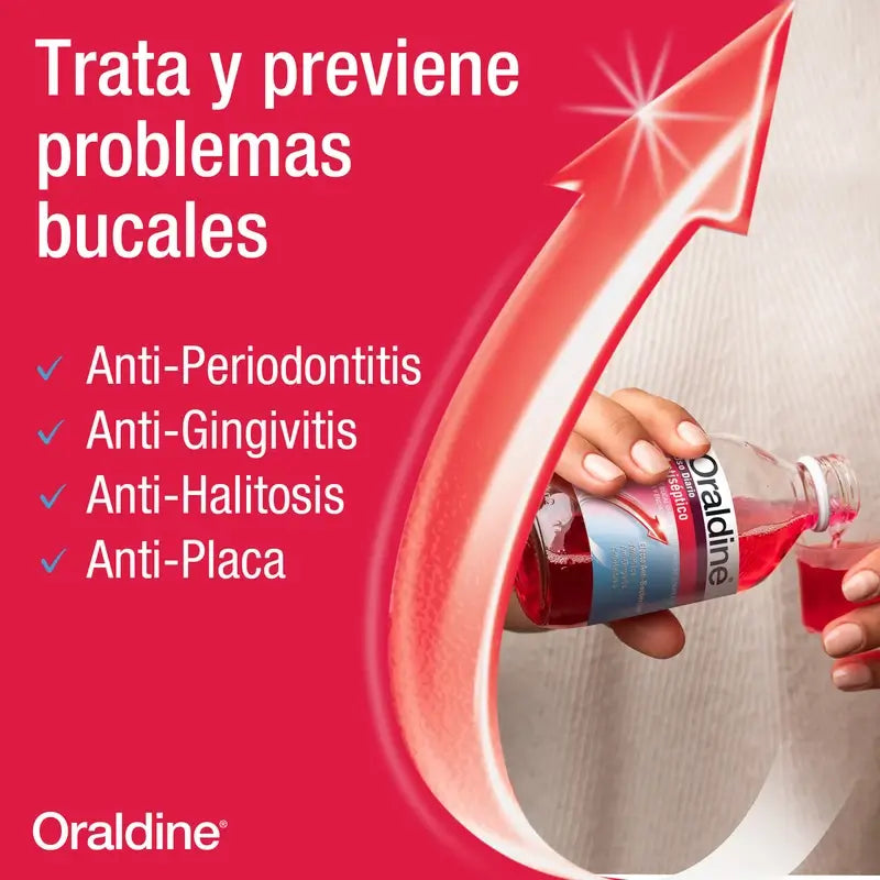Oraldine Antiseptico Pack 2 x 400Ml + 200Ml