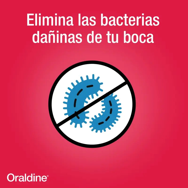 Oraldine Colutorio de Uso Diario Antiséptico Antibacterial, 400 ml
