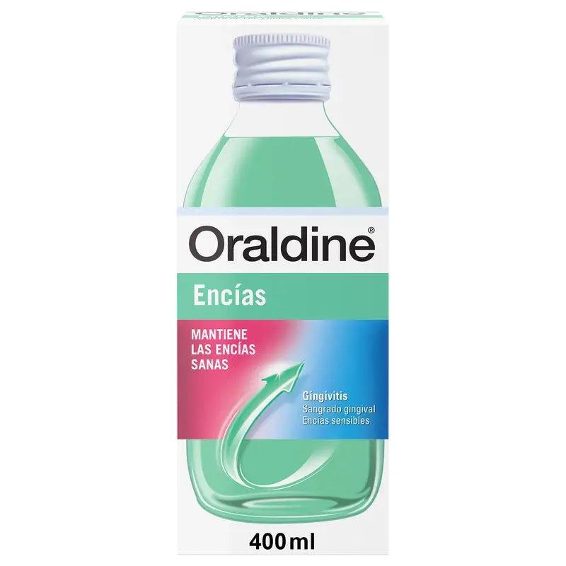 Oraldine Encías Colutorio de Uso Diario Anti-Gingivitis, 400 ml