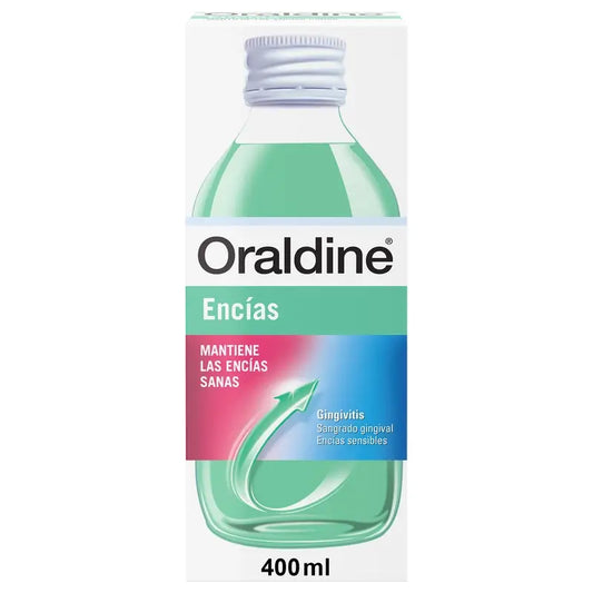 Oraldine Encías Colutorio de Uso Diario Anti-Gingivitis, 400 ml