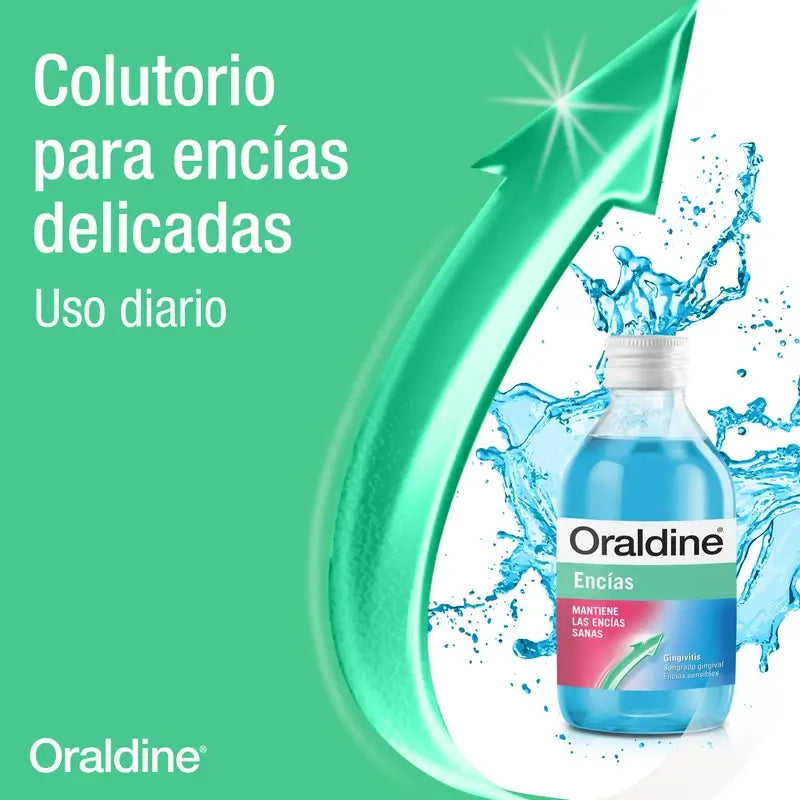 Oraldine Encías Colutorio de Uso Diario Anti-Gingivitis, 400 ml