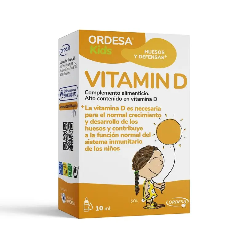Ordesa Kids Vitamin D, 10x10 gr