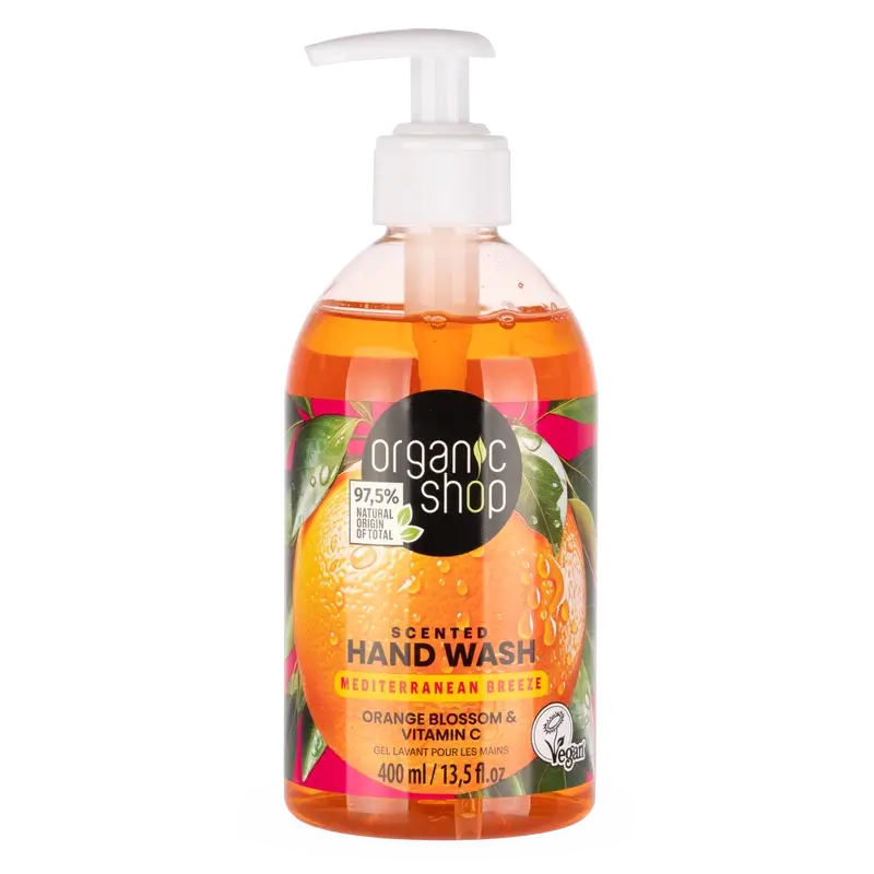 Organic Shop Crp Jabón De Manos Aromático Brisa Mediterránea , 400 ml