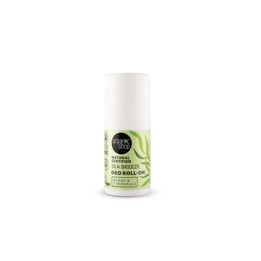 Organic Shop Desodorante Rollon Algas Y 7 Minerales, 50 Ml