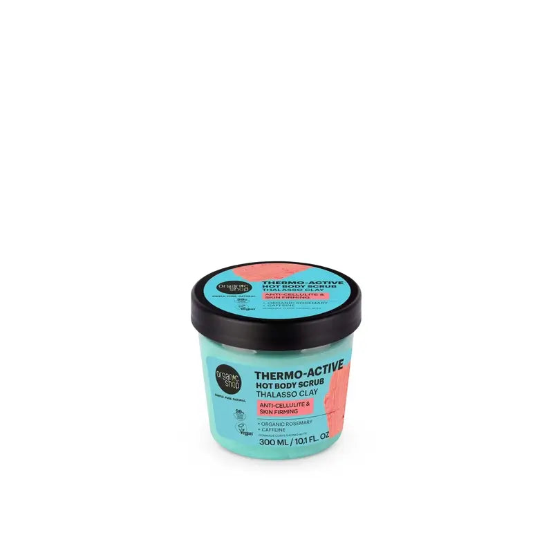 Organic Shop exfoliante termoactivo anticelulítico, 300 ml