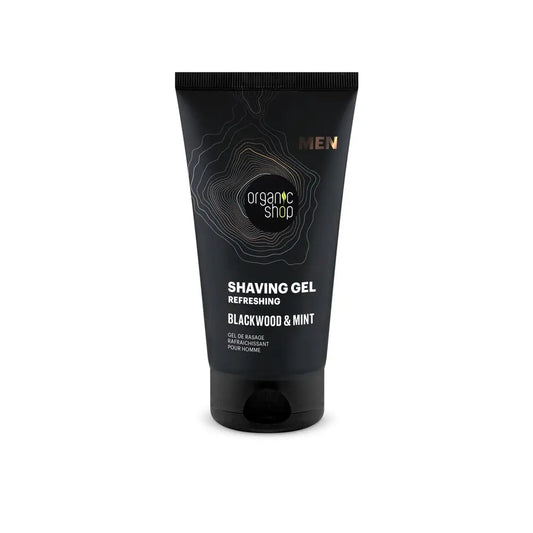 Organic Shop Gel De Afeitado Refrescante Corteza De Roble Y Menta De Organic Shop, 150 Ml