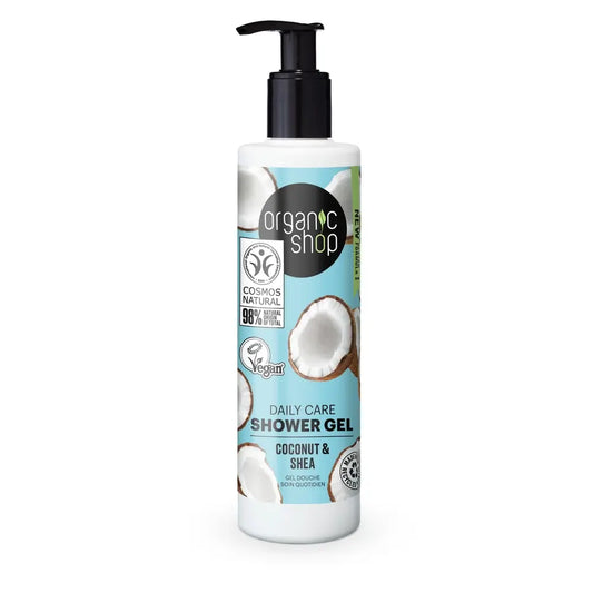 Organic Shop Gel De Ducha Para El Cuidado Diario Coco Y Karité De Organic Shop, 280 Ml