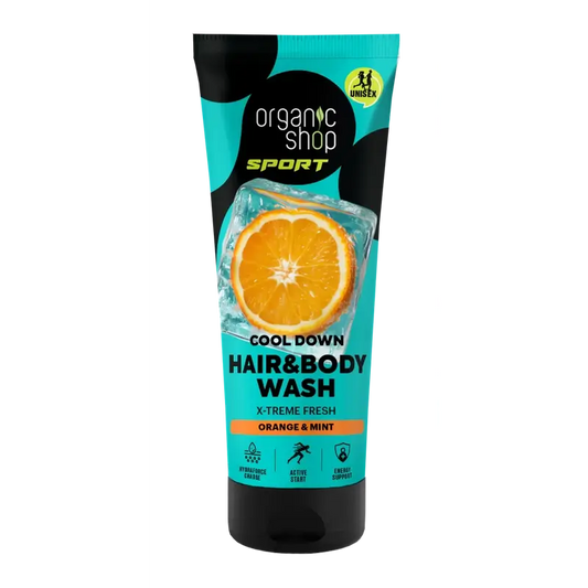 Organic Shop Gel De Ducha Y Champú Refrescante X-Treme Fresh, 200 Ml